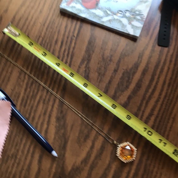 Gently worn STAUER .925 necklace with Helenite gemstone pendant - Picture 4 of 8